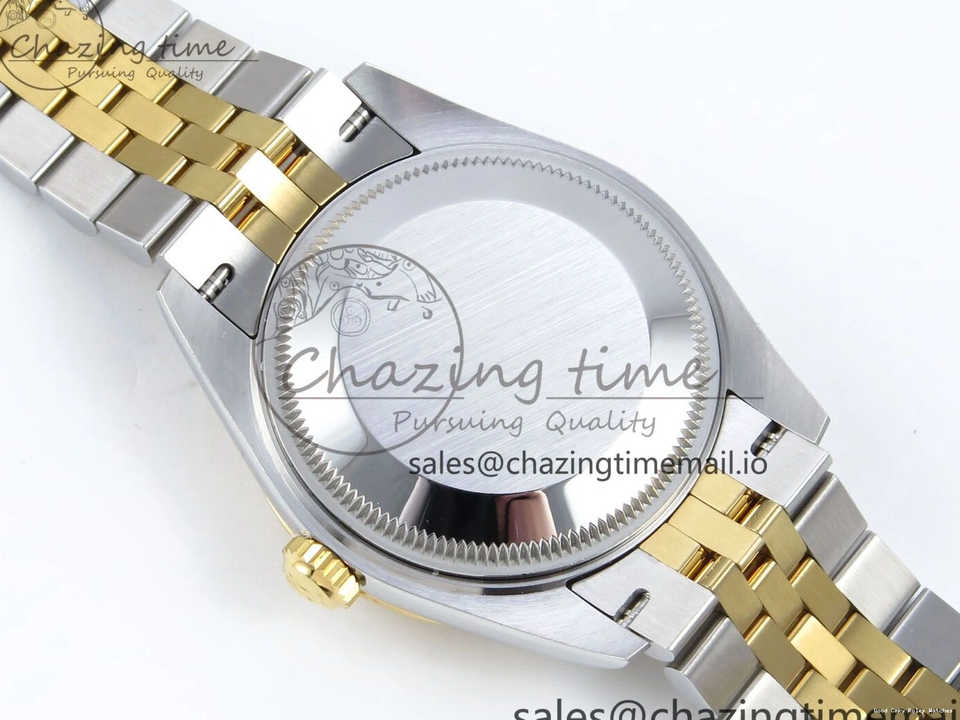 Good Copy Rolex Watches Bezel on Dial ARF Bracelet Best Snug 409 Edition Diamonds DateJust Jubilee ETA YG 1:1 Brown 904L SS Diamonds 31 278383RBR Steel 1222